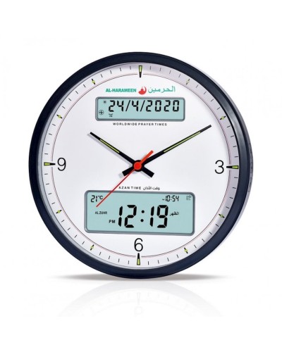 Divar saatı Al-Harameen Azan Clock For Prayer HA-7003
