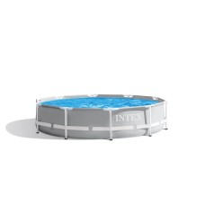 Hovuz Intex Prism Frame 26700NP, karkas, dairəvi, 305x76 sm, həcm 4485 l, açıq boz - INT0022