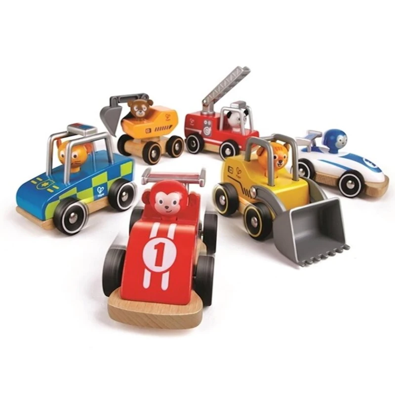 Детский набор машин Hape Wild Riders Vehicle Set, 18+ месяцев