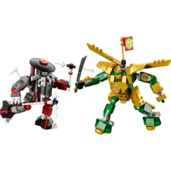 Конструктор LEGO Ninjago Lloyd’s Mech Battle EVO 71781, 6+ лет, 223 шт