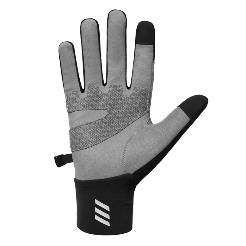 Велоперчатки Santic 0P079H, черные/серые, полиэстер, размер L Велоперчатки Santic 0P079H, черные/серые, полиэстер, размер L