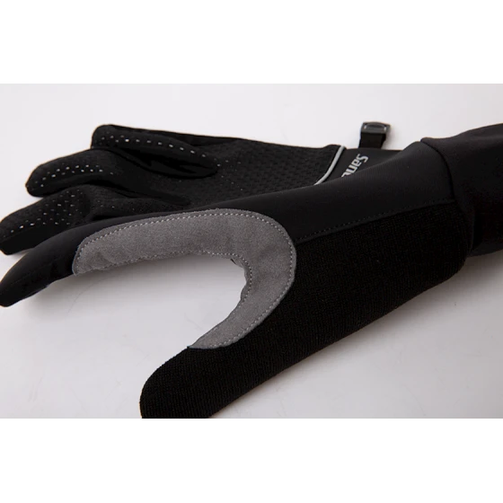 Велоперчатки Santic 0P079H, черные/серые, полиэстер, размер L Велоперчатки Santic 0P079H, черные/серые, полиэстер, размер L