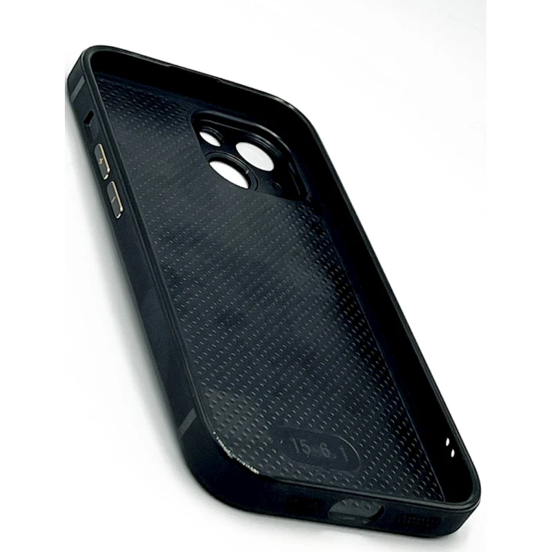 Çexol Apple iPhone 15 üçün with MagSafe Graphite Black