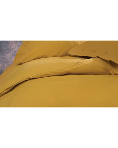 Yataq dəsti Yataş Plain XL, yorğan üzü 220x240 sm, mələfə 180x200 sm, yastıq üzü 50x70 sm (2 əd), ikinəfərlik, pambıq, sarı
