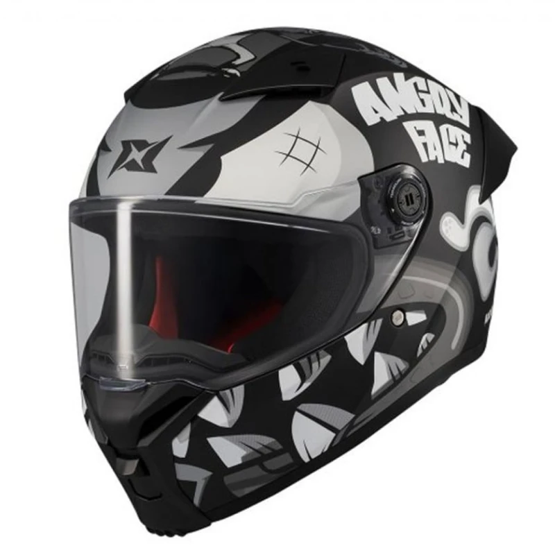 Motosiklet dəbilqəsi FENIX ANGRY FACE B2 MATT L Motosiklet dəbilqəsi FENIX ANGRY FACE B2 MATT L