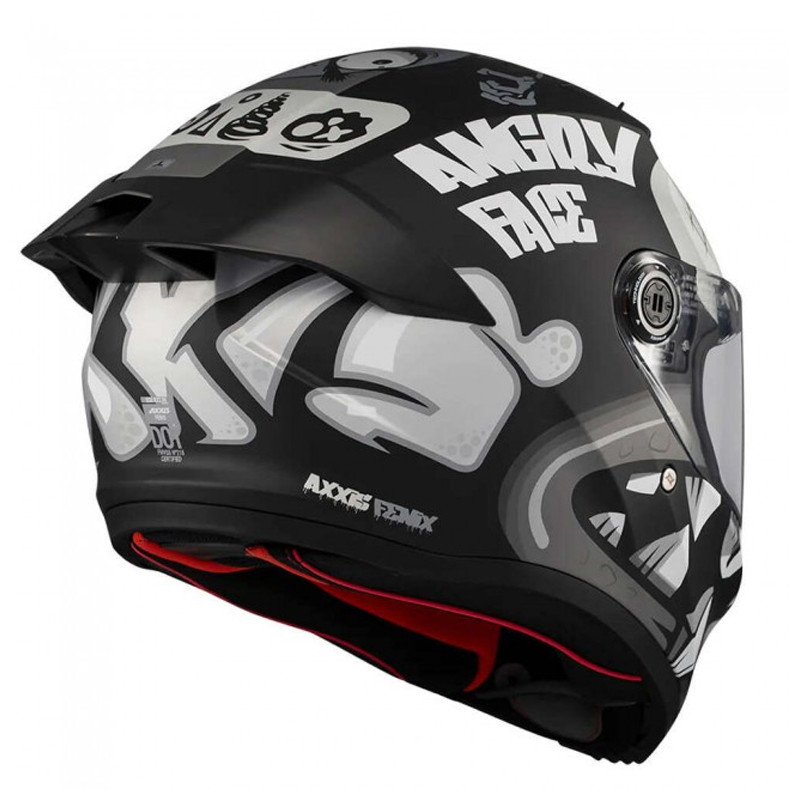 Motosiklet dəbilqəsi FENIX ANGRY FACE B2 MATT L Motosiklet dəbilqəsi FENIX ANGRY FACE B2 MATT L