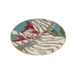 Тарелка Porland Africa Pattern6 фарфор, разноцветная, 21 см