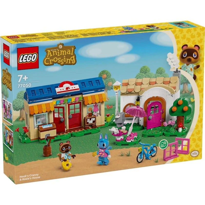 Конструктор LEGO Animal Crossing Nook's Cranny & Rosie's House 77050, 7+ лет, 535 элементов