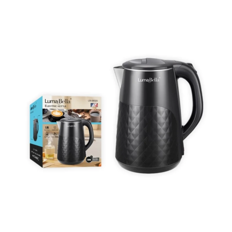 Электрический чайник Luma Bella LB-59020, black Электрический чайник Luma Bella LB-59020, black