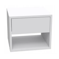 Тумба Ev Plus Loft 12115628, ЛДСП, белая, 35х35х40 см Тумба Ev Plus Loft 12115628, ЛДСП, белая, 35х35х40 см