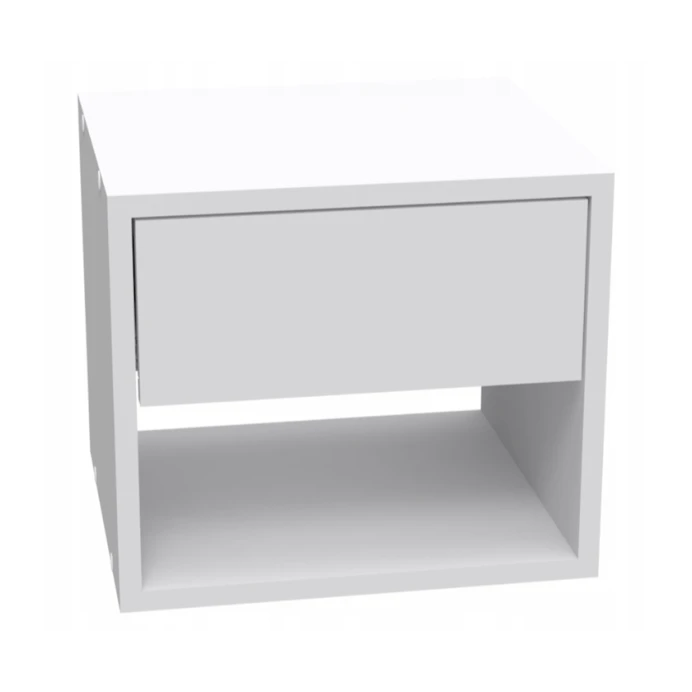 Тумба Ev Plus Loft 12115628, ЛДСП, белая, 35х35х40 см Тумба Ev Plus Loft 12115628, ЛДСП, белая, 35х35х40 см