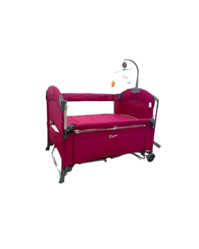 Manej-çarpayı Cool Baby 110x76x76, qırmızı