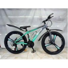 Velosiped Velosipedlər 24, duralminium pedal, alminium disk, 21 sürət, Çin istehsalı, su qabı ilə - BB-816