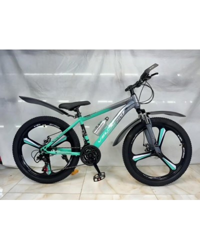 Velosiped Velosipedlər 24, duralminium pedal, alminium disk, 21 sürət, Çin istehsalı, su qabı ilə - BB-816