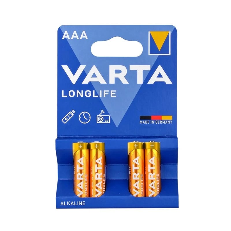 Батарейка Varta Longlife (AAx4) 4103, 4 шт