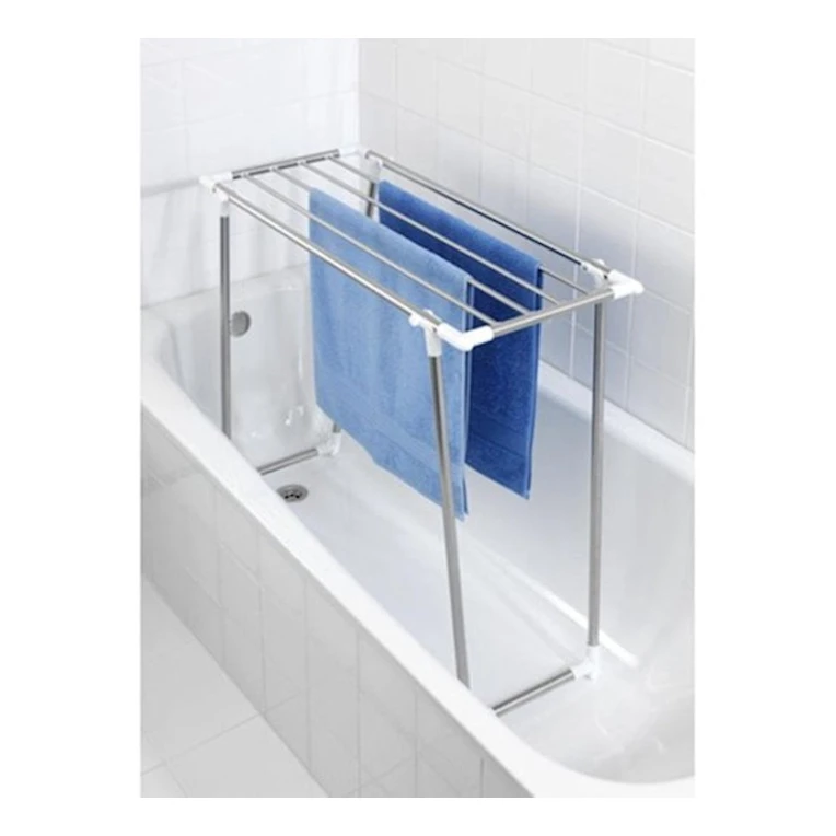 Сушилка для белья Wenko Profi Single нержавеющая сталь, 87x79x39 см, серебристая