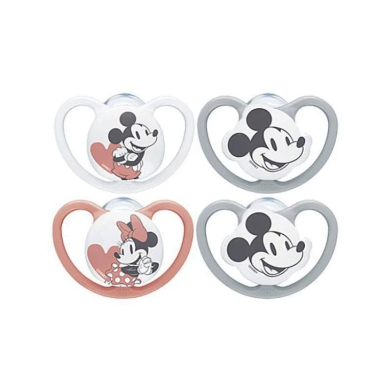 Пустышка Nuk Disney Mickey Mouse, 6-18 месяцев, товар в ассортименте Пустышка Nuk Disney Mickey Mouse, 6-18 месяцев, товар в ассортименте