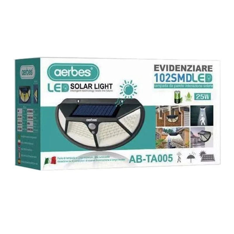 Уличный светильник на солнечной энергии Aerbes AB-TA005 Уличный светильник на солнечной энергии Aerbes AB-TA005