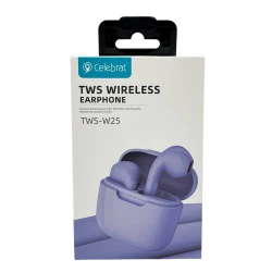 Simsiz qulaqlıq Celebrat TWS-W25 Violet