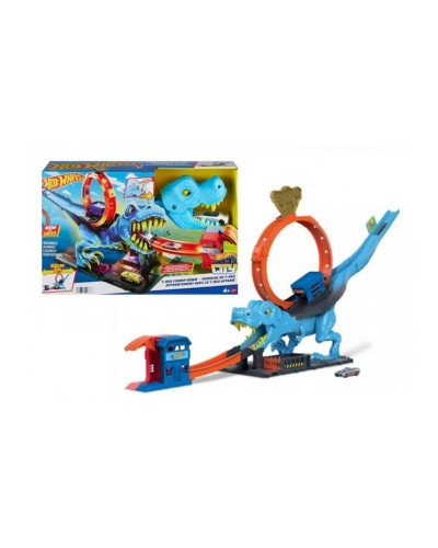 Avtotrek Hot Wheels City T-Rex Chomp Down HKX42