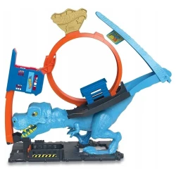 Автотрек Hot Wheels City T-Rex Chomp Down HKX42