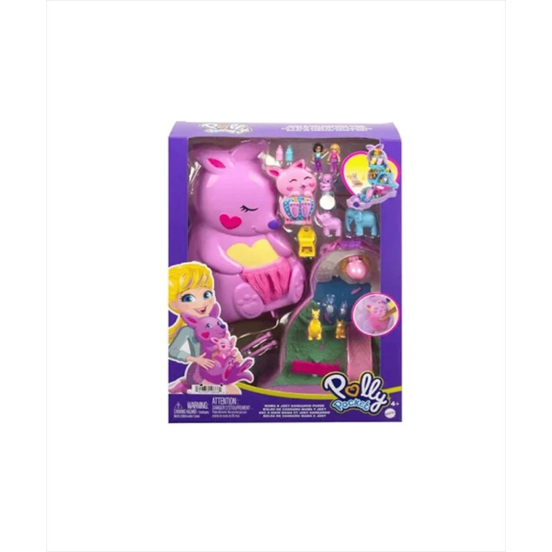 Fiqur dəsti Polly Pocket Mama and Joey Kangaroo Bag Fiqur dəsti Polly Pocket Mama and Joey Kangaroo Bag