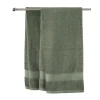 Полотенце для рук JYSK Karlstad By Kronborg, 50x100 см, хлопок, зеленый