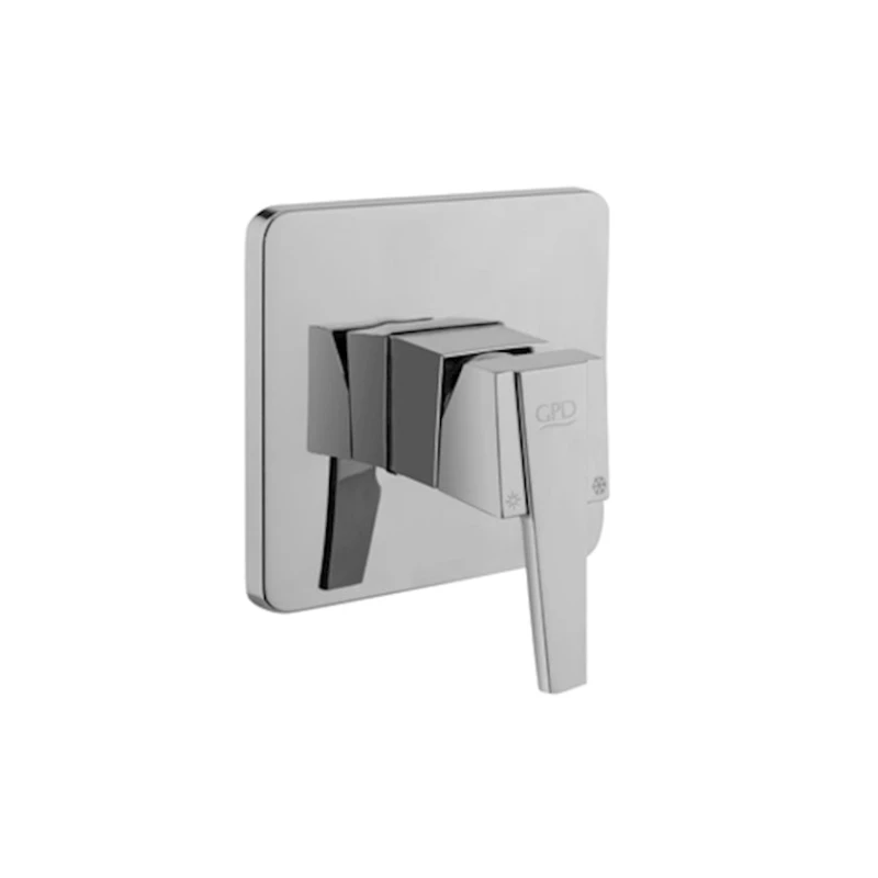 Смеситель для душа GPD MAD85 серебристый