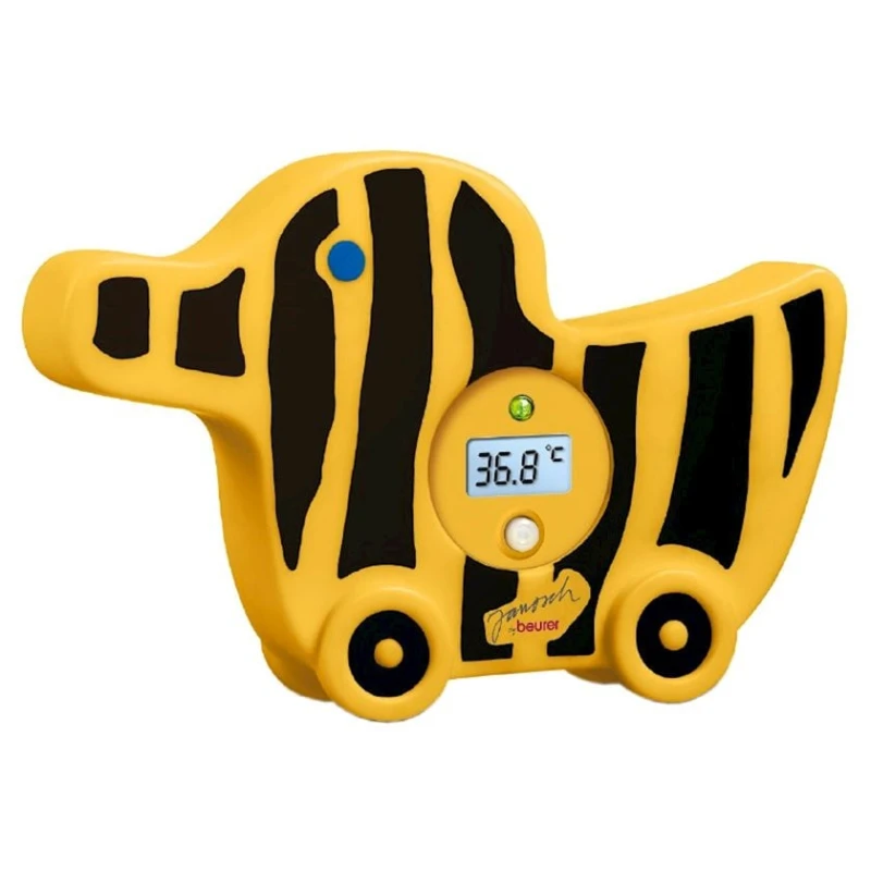 Электронный термометр уточка Beurer JBY-08, пластик, желтый/черный Электронный термометр уточка Beurer JBY-08, пластик, желтый/черный