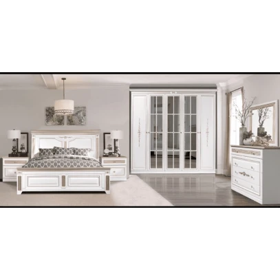 Спальный гарнитур Slonim mebel Verona Yod-58, белый Спальный гарнитур Slonim mebel Verona Yod-58, белый