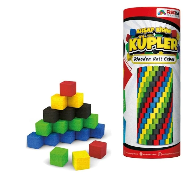 Настольная игра Redka Ahşap Birim Küpler Настольная игра Redka Ahşap Birim Küpler