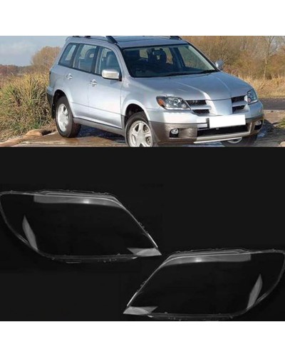 Стекло для левой фары Chrox для Mitsubishi Outlander 2004/2006