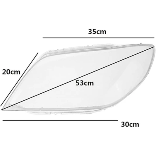 Стекло для левой фары Chrox для Mitsubishi Outlander 2004/2006 Стекло для левой фары Chrox для Mitsubishi Outlander 2004/2006