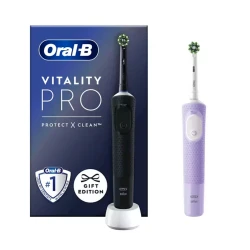 Электрическая зубная щетка Oral-B D103, фиолетовый/черный