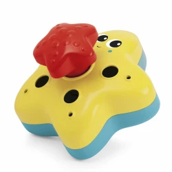 Игрушка для ванной Chicco Starfish, 6+ месяцев, пластик Игрушка для ванной Chicco Starfish, 6+ месяцев, пластик
