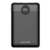 Внешний аккумулятор Porodo Super Slim Power Bank 10000 mAh Black Внешний аккумулятор Porodo Super Slim Power Bank 10000 mAh Black