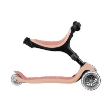 Uşaq samokatı Globber Go Up Lights, çəhrayı, 15 aydan