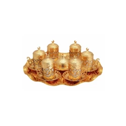 Чайный набор, золотистый Чайный набор, золотистый