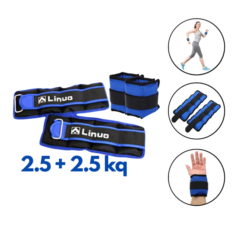 Yük dəsti 1843, 2 əd hər biri 2.5 kq, mavi Yük dəsti 1843, 2 əd hər biri 2.5 kq, mavi