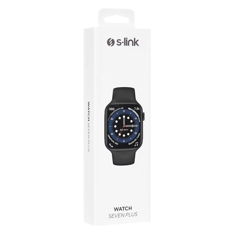 Smart saat S-Link Watch Seven Plus Black Smart saat S-Link Watch Seven Plus Black