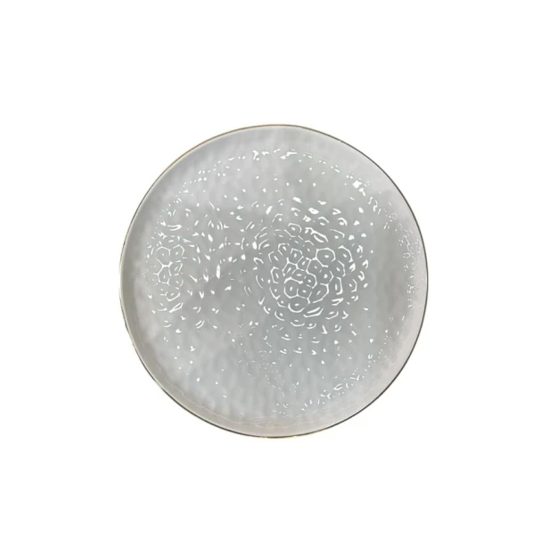 Тарелка Danny Home SE361, белая, 25 см