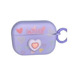 Чехол для наушников Love Purple Apple Airpods Pro 0305465985653