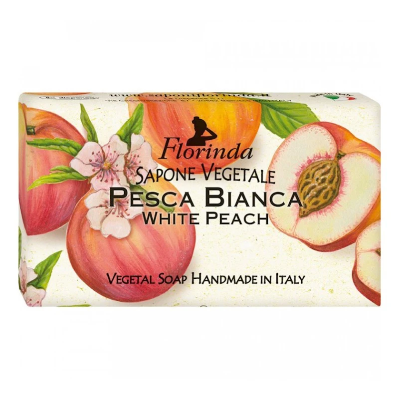 Мыло Florinda Flowers & Fruits Peach Vegetal Soap 200 г