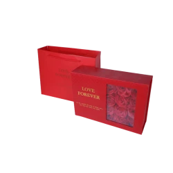 Подарочная коробка 5583-84, красная, 18x13x5 см