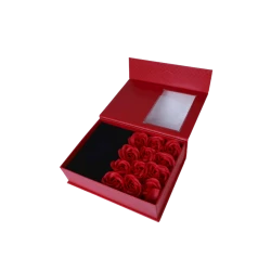 Подарочная коробка 5583-84, красная, 18x13x5 см