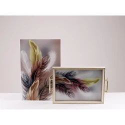 Поднос Zilan DMT-657, декоративный и для ежедневного использования