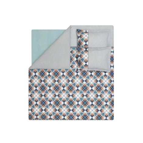 Yataq dəsti Yataş Brice XL yorğan üzü 240x220 sm, mələfə 280x240 sm, yastıq üzü 50x70, ikinəfərlik,rəngbərəng