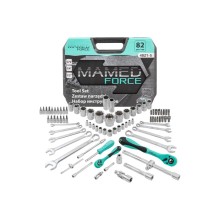Alətlər dəsti MAMEDFORCE MF-4821-5, PROFI, 82 hissə, 1/4