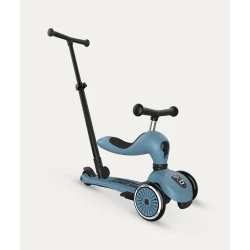 Трехколесный скутер Scoot&Ride Highwaykick, синий Трехколесный скутер Scoot&Ride Highwaykick, синий
