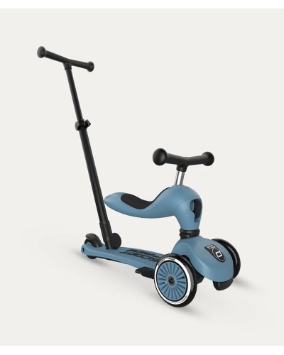 Трехколесный скутер Scoot&Ride Highwaykick, синий